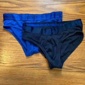 2xist briefs lot of 2. Small.